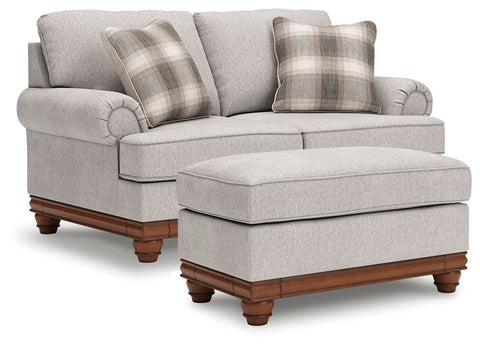 Clearbrooke Loveseat and Ottoman