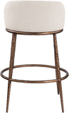Ferro Performance Fabric Upholstered Bar Stool — 77085-C - Beige - 77085Beige-C alternate view 4