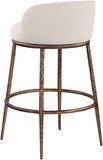 Ferro Performance Fabric Upholstered Bar Stool — 77085-C - Beige - 77085Beige-C alternate view 5