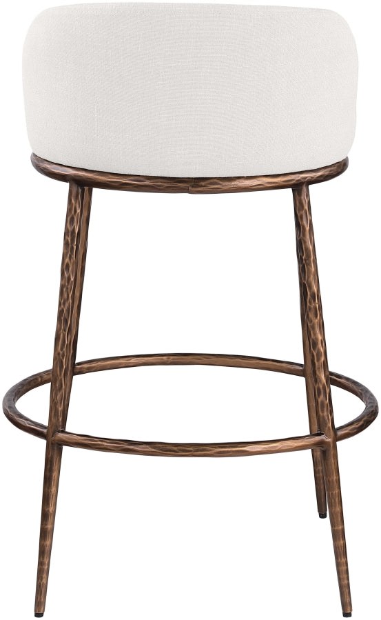 Ferro Performance Fabric Upholstered Bar Stool — 77085-C - Cream - 77085Cream-C alternate view 4