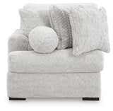 Cuddle Plush Left-Arm Facing Corner Chair