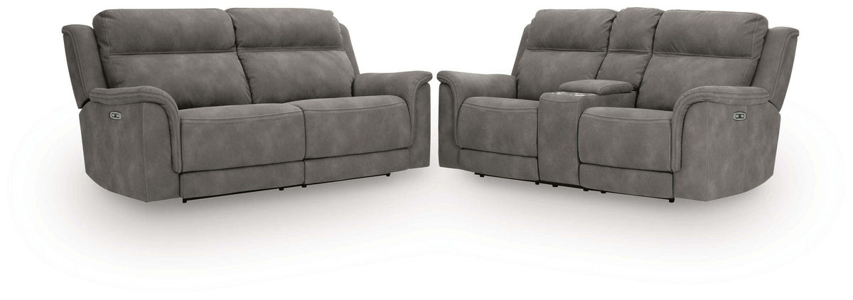 Next-Gen Durapella Power Reclining Sofa and Loveseat