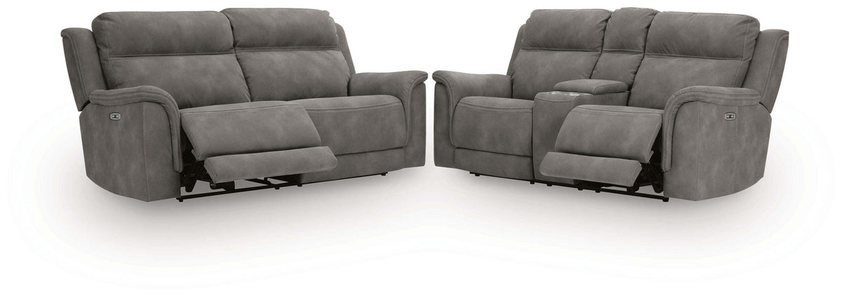 Next-Gen Durapella Power Reclining Sofa and Loveseat