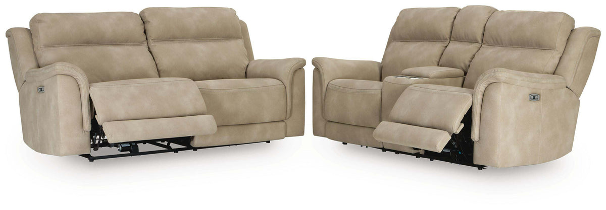 Next-Gen Durapella Power Reclining Sofa and Loveseat