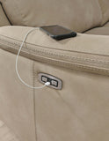 Next-Gen Durapella Power Reclining Loveseat with Console
