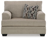 Stonemeade Sofa Chaise, Oversized Chair, and Ottoman