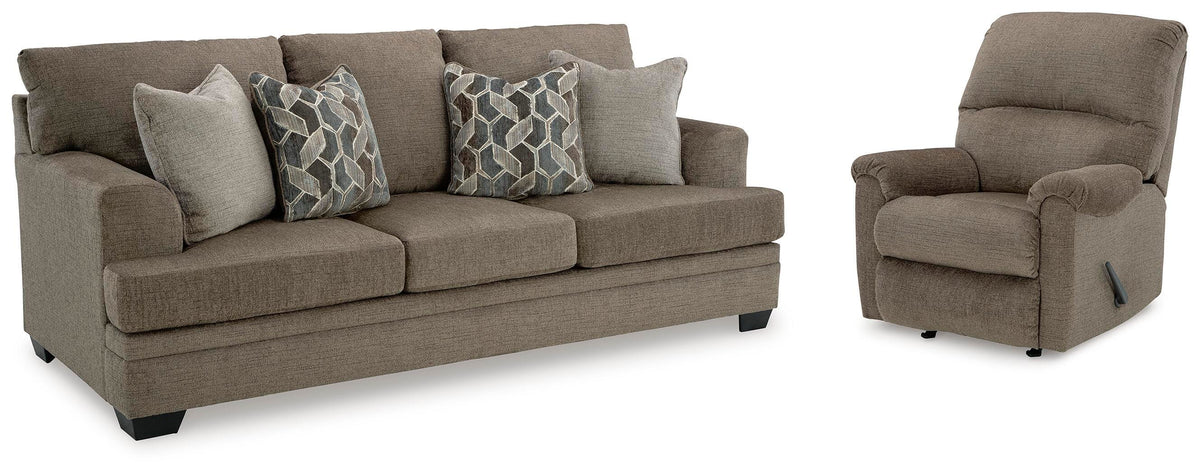 Stonemeade Sofa and Recliner