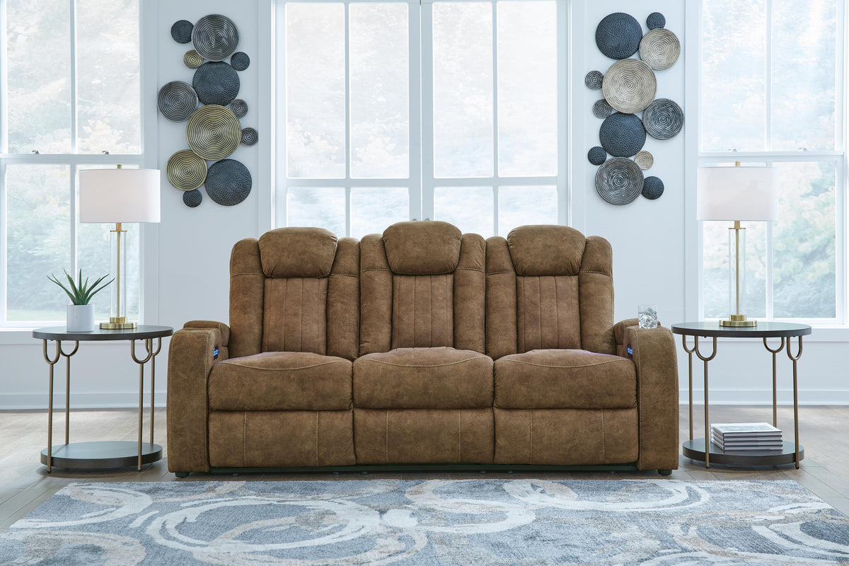 Wolfridge Power Reclining Sofa, Loveseat and Recliner