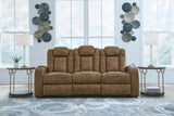 Wolfridge Power Reclining Sofa, Loveseat and Recliner