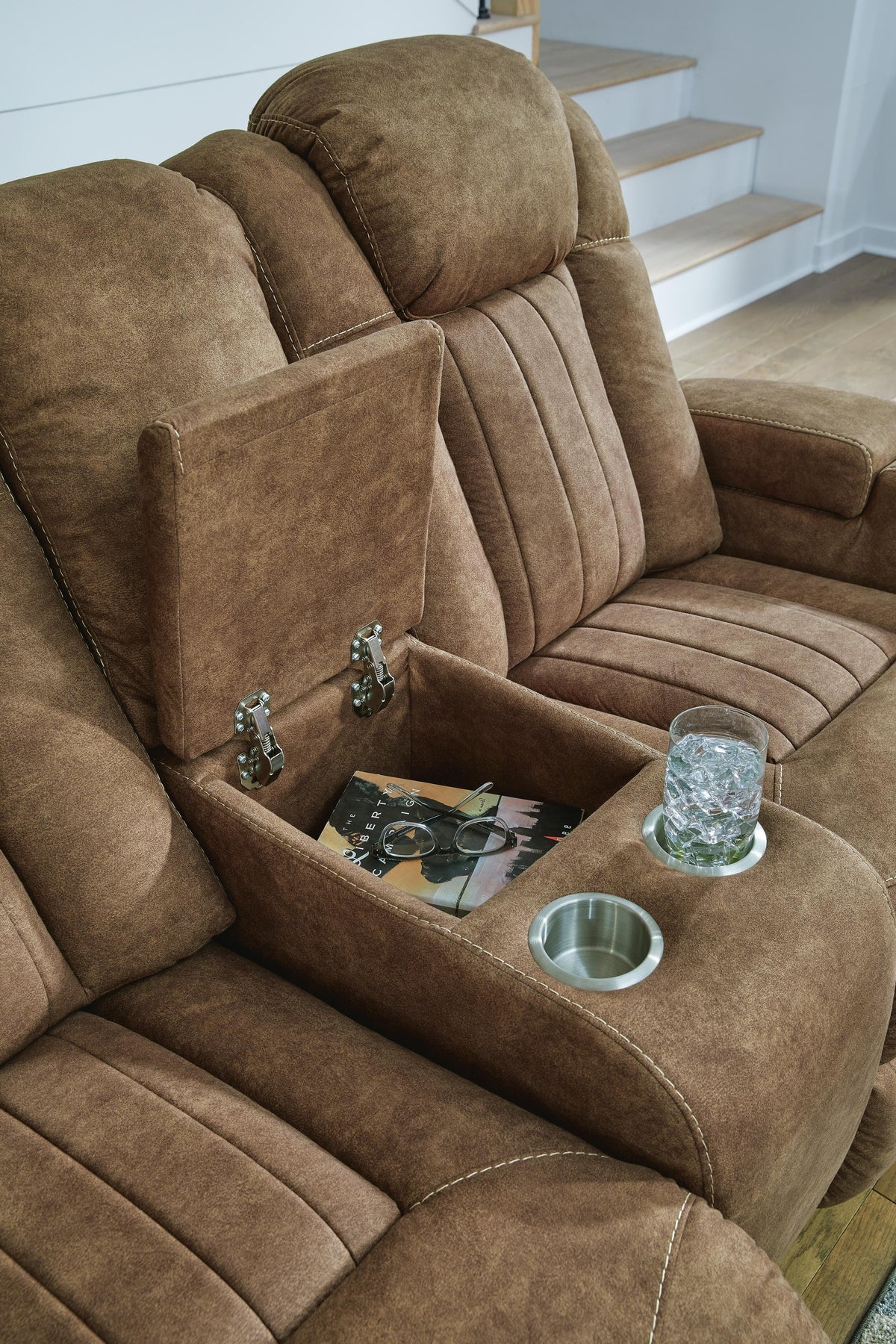 Wolfridge Power Reclining Sofa, Loveseat and Recliner