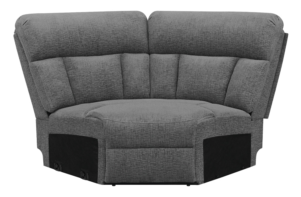 Bahrain Upholstered Wedge Charcoal