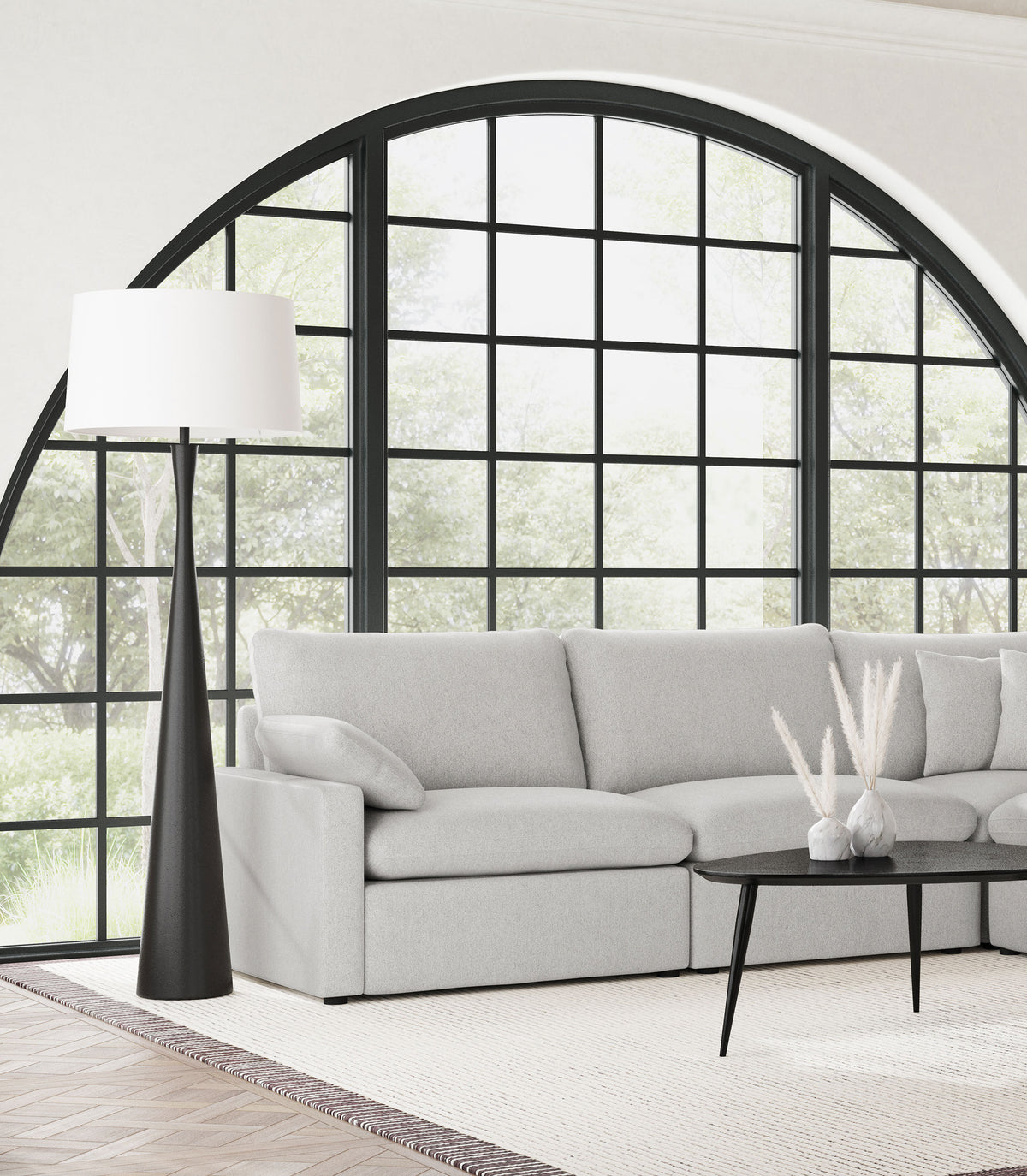 Collins Modular RAF Power Recliner Grey