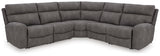 Next-Gen Durapella 5-Piece Power Reclining Sectional