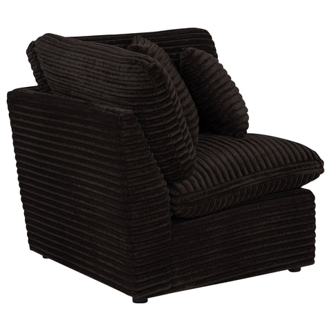 Collins Modular Corner Chair Chocolate Brown