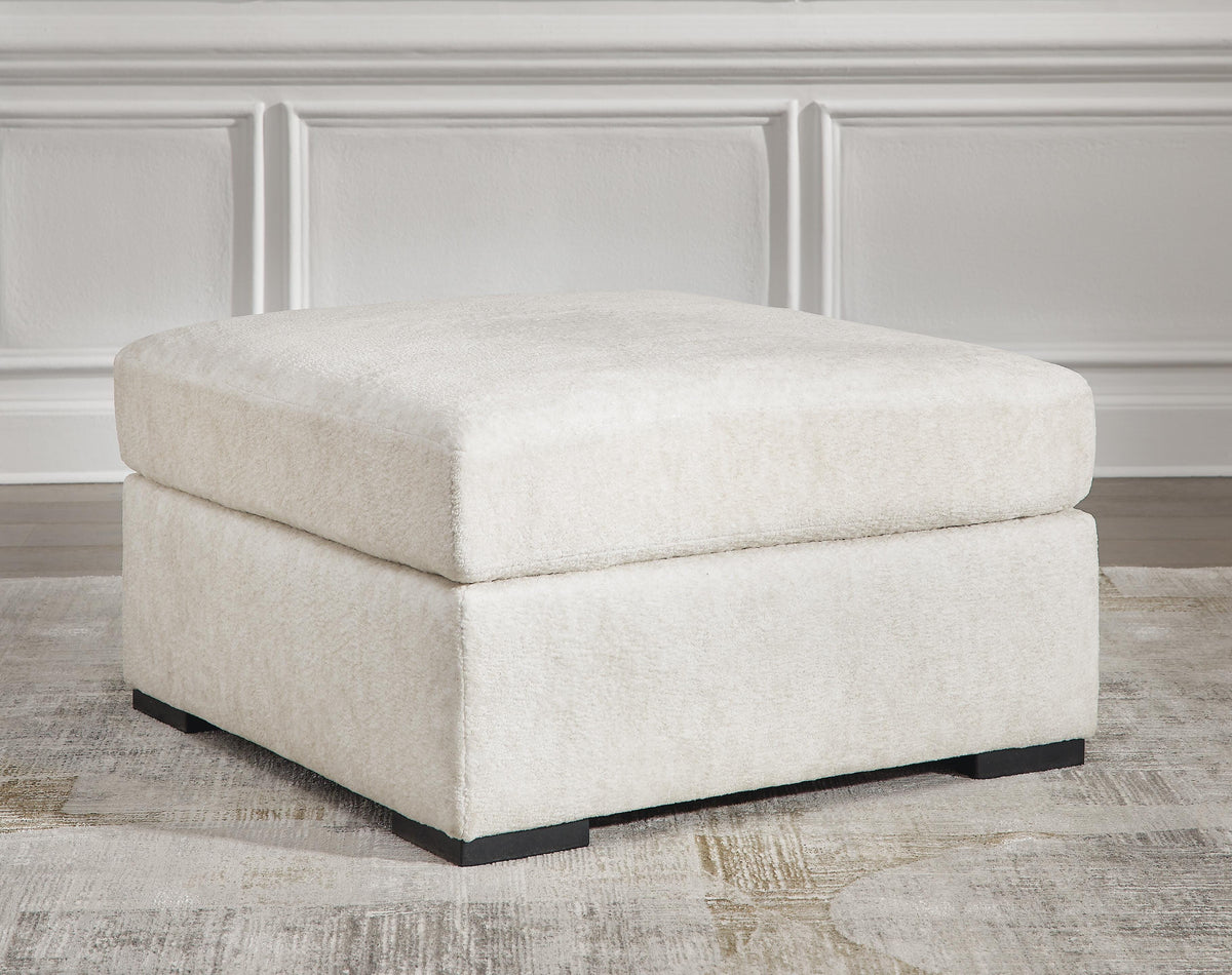 Chessington 4-Piece Sectional and Oversized Accent Ottoman
