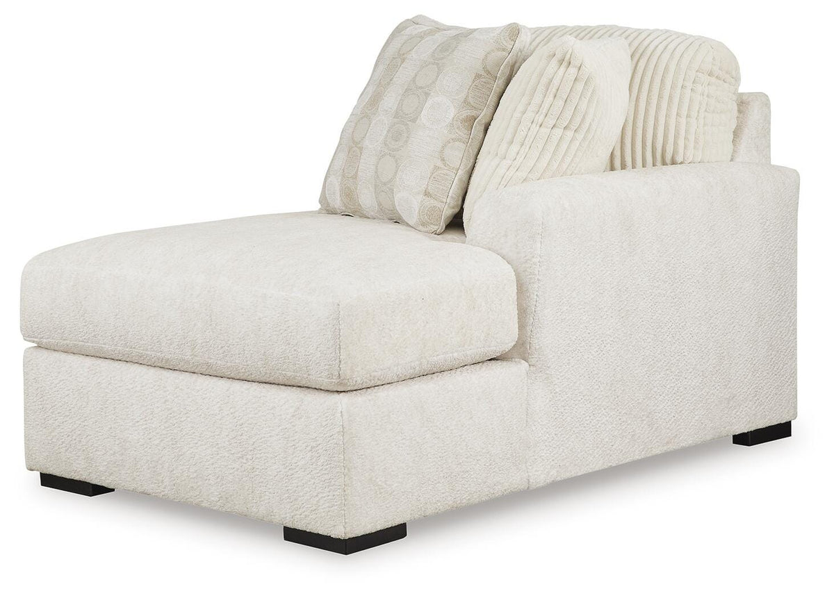Chessington 4-Piece Sectional and Oversized Accent Ottoman