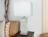 Crown White and Gray Table Lamp, Set of 2 - Crown Mark | Olivia Furniture