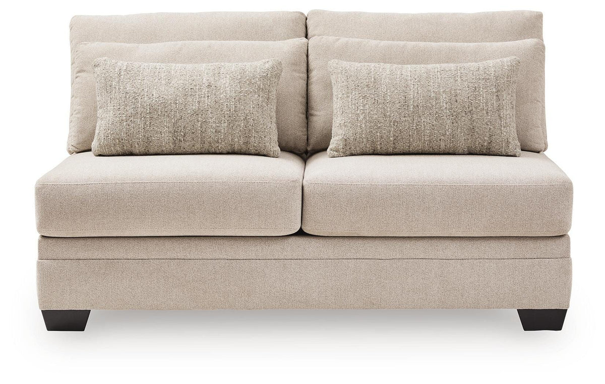 Mandi Point Armless Loveseat