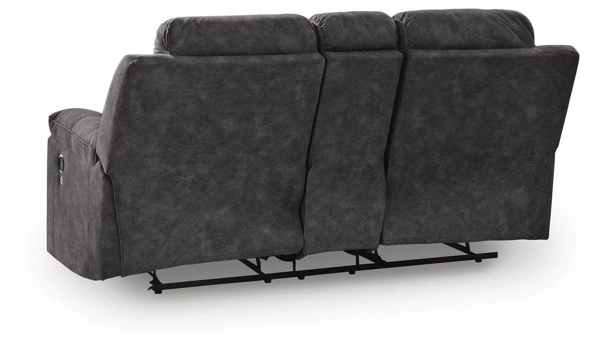 Brysonview Reclining Loveseat with Console