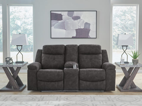 Brysonview Reclining Loveseat with Console
