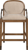 Cambria Fabric Upholstered Counter Stool — 75032-C - Beige - 75032Beige-C alternate view 2