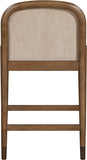 Cambria Fabric Upholstered Counter Stool — 75032-C - Beige - 75032Beige-C alternate view 4
