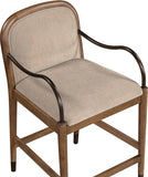 Cambria Fabric Upholstered Counter Stool — 75032-C - Beige - 75032Beige-C alternate view 6
