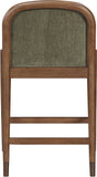 Cambria Fabric Upholstered Counter Stool — 75032-C - Green - 75032Green-C alternate view 4