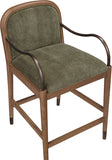 Cambria Fabric Upholstered Counter Stool — 75032-C - Green - 75032Green-C alternate view 5