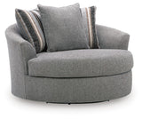 Creston Heights Oversized Swivel Accent Chair