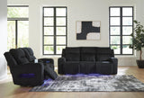 Belvarrow Power Reclining Sofa and Loveseat