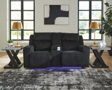 Belvarrow Power Reclining Sofa and Loveseat