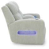 Carvara Power Reclining Loveseat with Console
