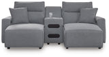 Modmax II 3-Piece Power Reclining Sectional with Chaise and Audio Console