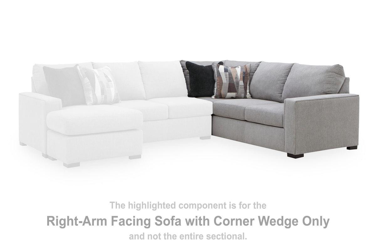 Lakepoint Right-Arm Facing Sofa with Corner Wedge
