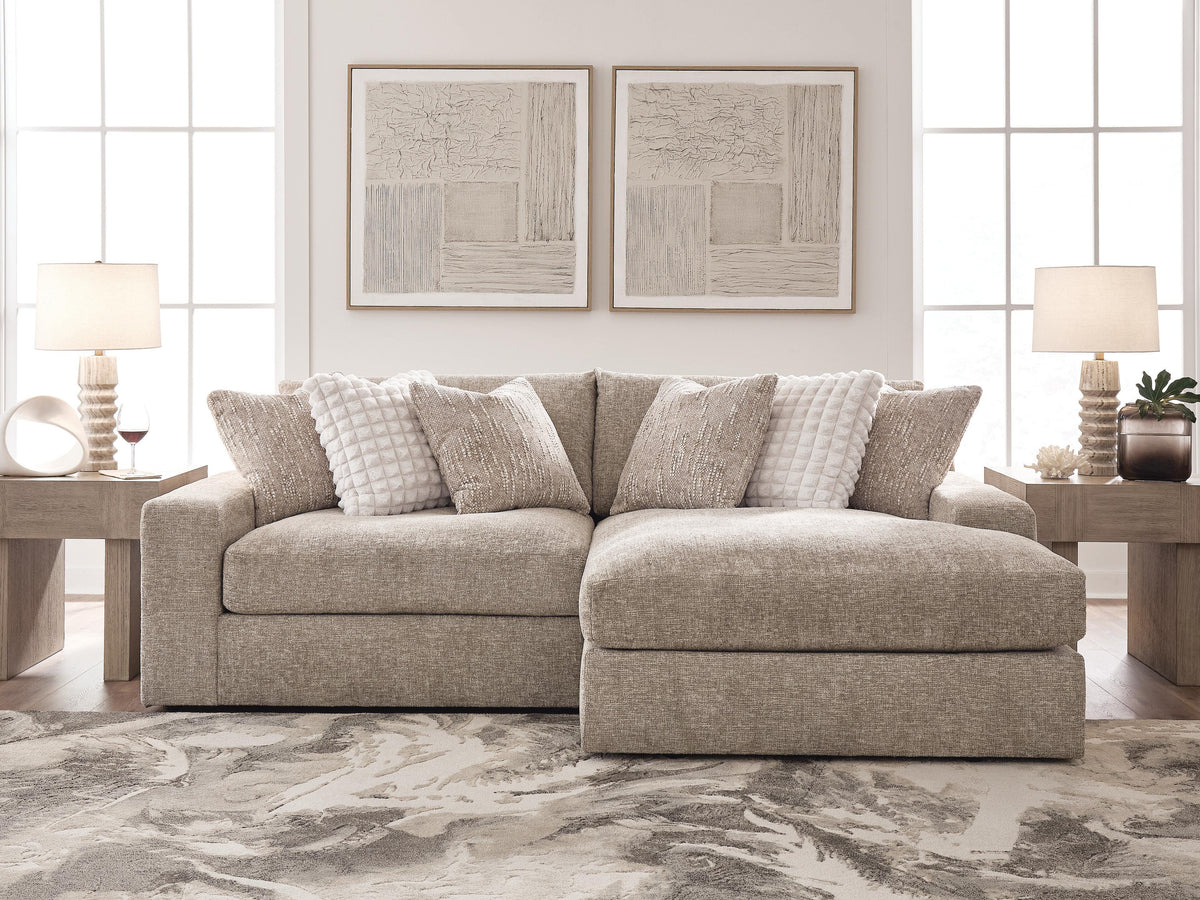 Nexora-Court 2-Piece Sectional with Chaise