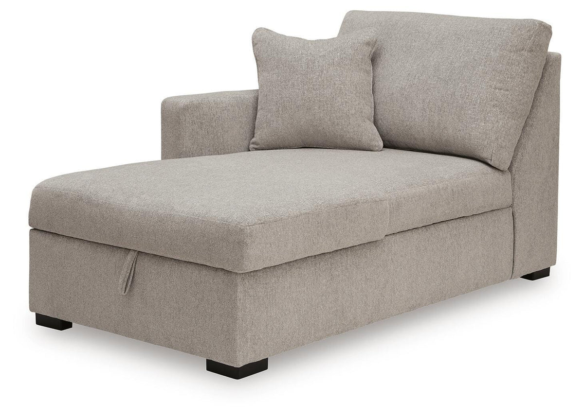 ModMax Luxe Left-Arm Facing Corner Chaise with Storage
