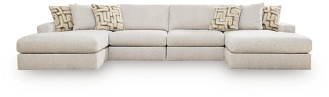 Kestrie 4-Piece Double Chaise Sectional
