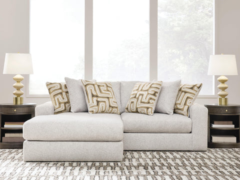 Kestrie Feathered 2-Piece Sectional with Left-Arm Facing Chaise