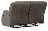 First Base Reclining Loveseat and 2 Recliners