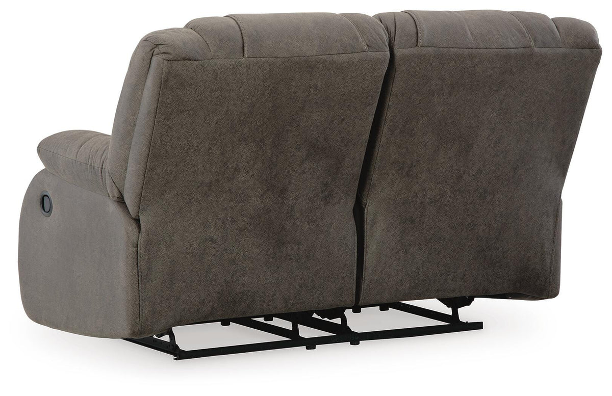 First Base Reclining Loveseat and Recliner