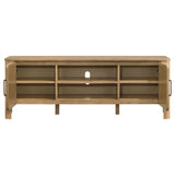 Rowe 65-inch 2-door Wood TV Stand Media Console Light Oak