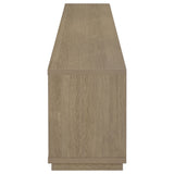 Medina 4-Door TV Stand for TVs up to 85 Inches Latte