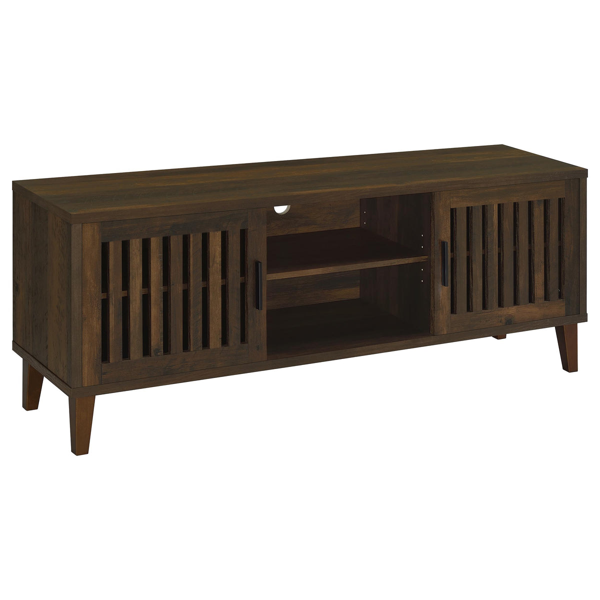 Sedona 2-door TV Stand for TVs up to 65 Inches Dark Pine