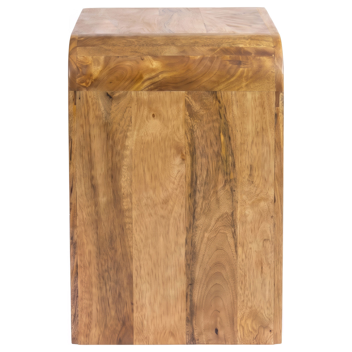 Booker Rectangular Mango Wood End Table Natural