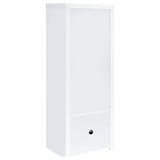 Jude 3-piece 71-inch TV Entertainment Center White High Gloss