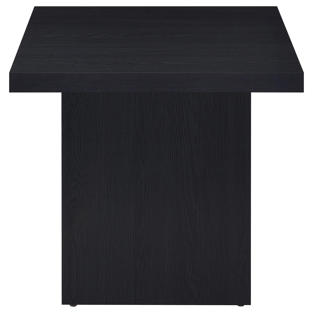 Max 3-piece Rectangular Coffee and End Table Set Black