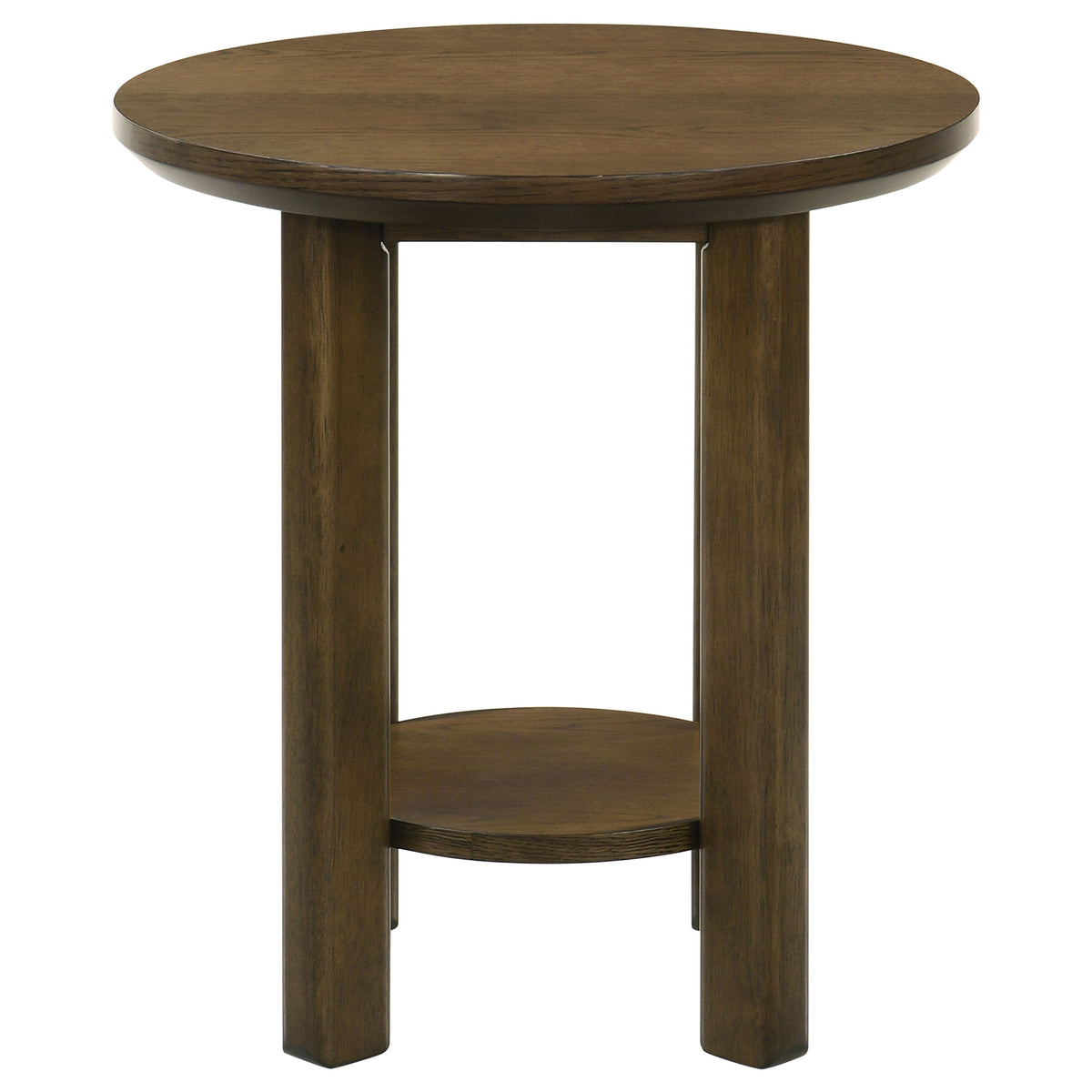 Ottowa 3-piece Round Wood Coffee Table Set Brown