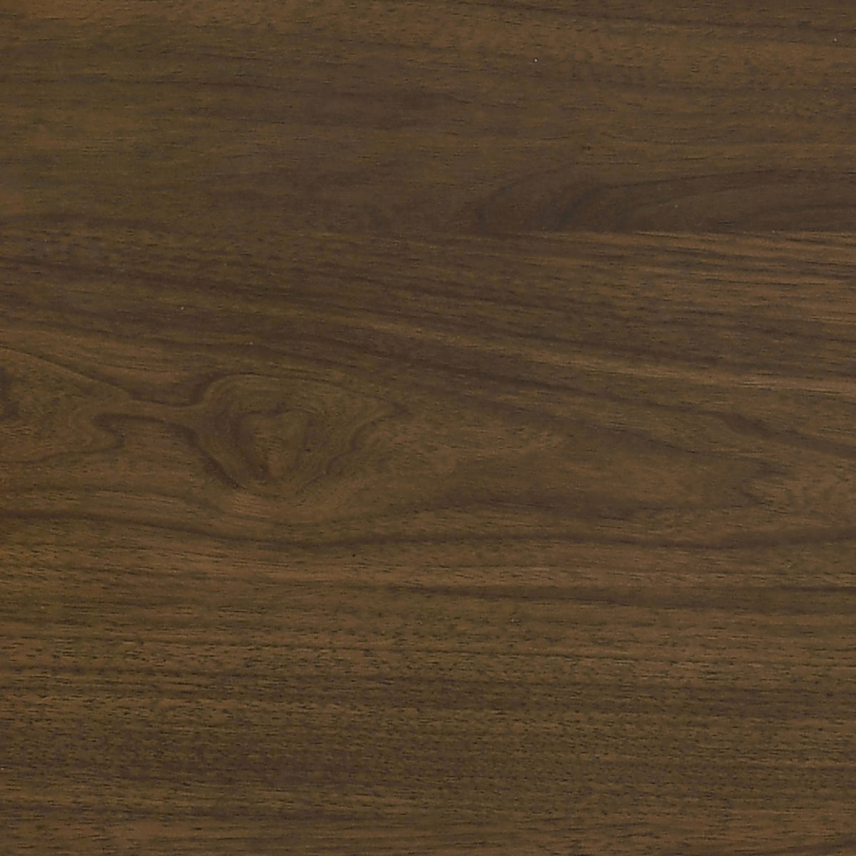 Strouse Contemporary Round End Table in Walnut
