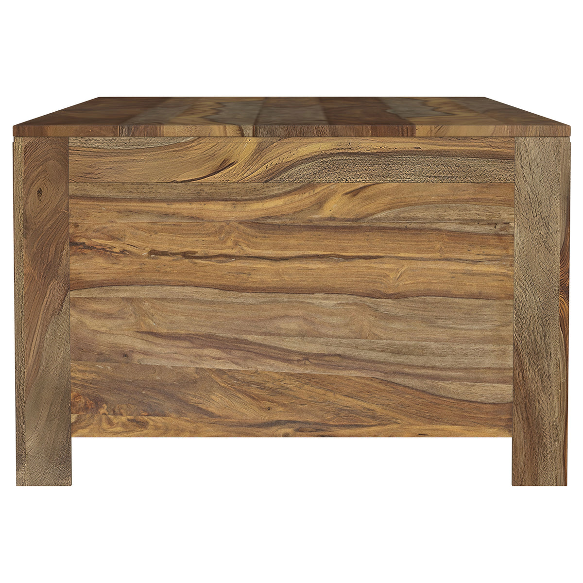 Esther 6-drawer Solid Wood Coffee Table Natural Sheesham